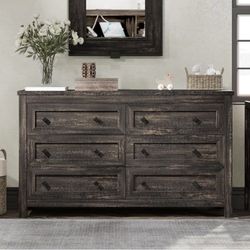Dresser 6 Drawers 54” 