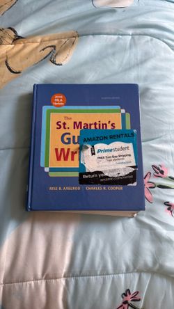 Used St Martin Guide Writing Textbook