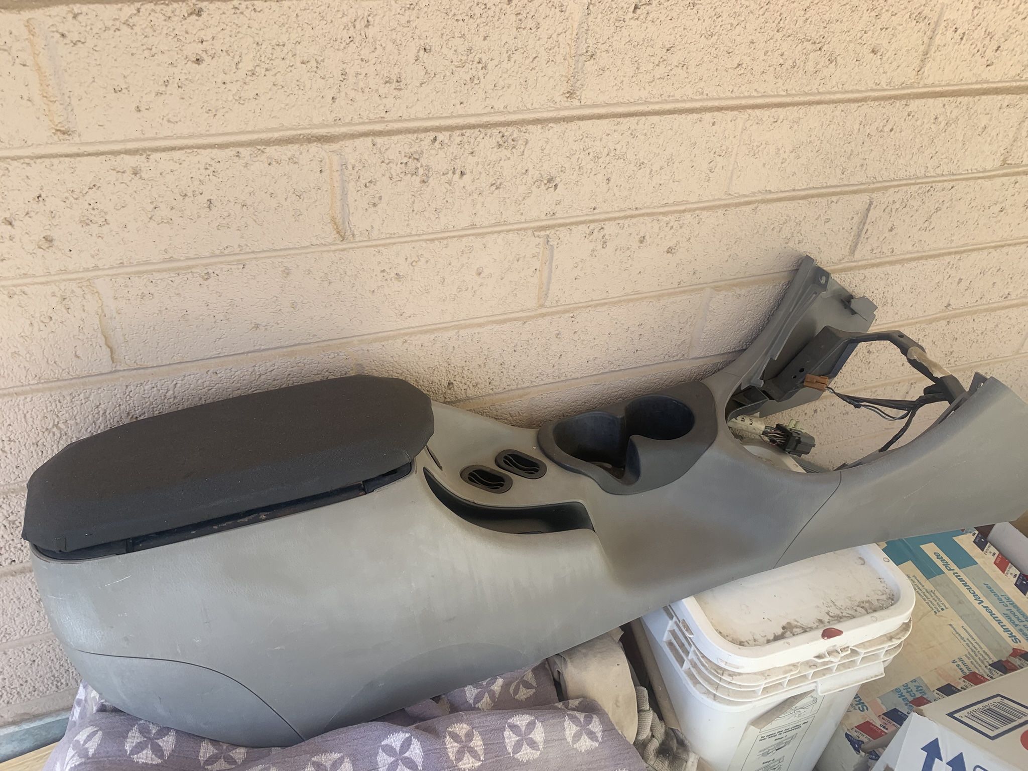 mustang center console