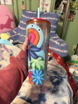 Colorful Starbucks Cup
