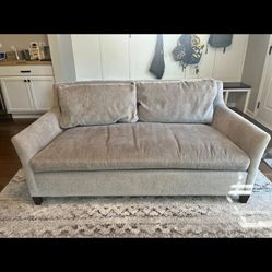 Beautiful Plush Loveseat / Small Sofa