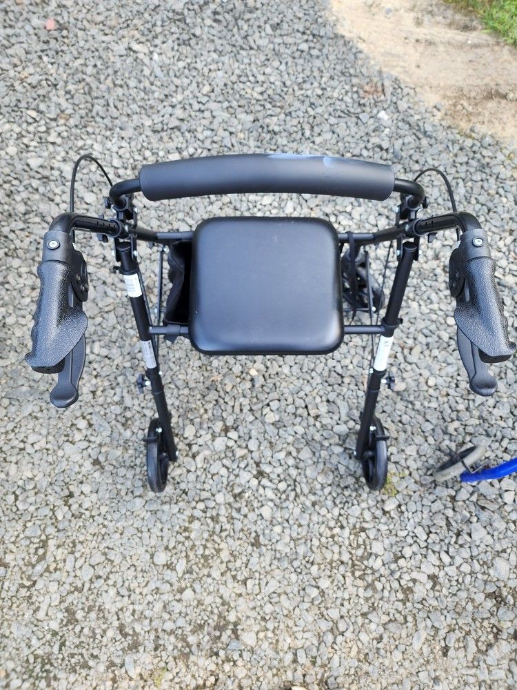 CVS Rolling Walker With Seat