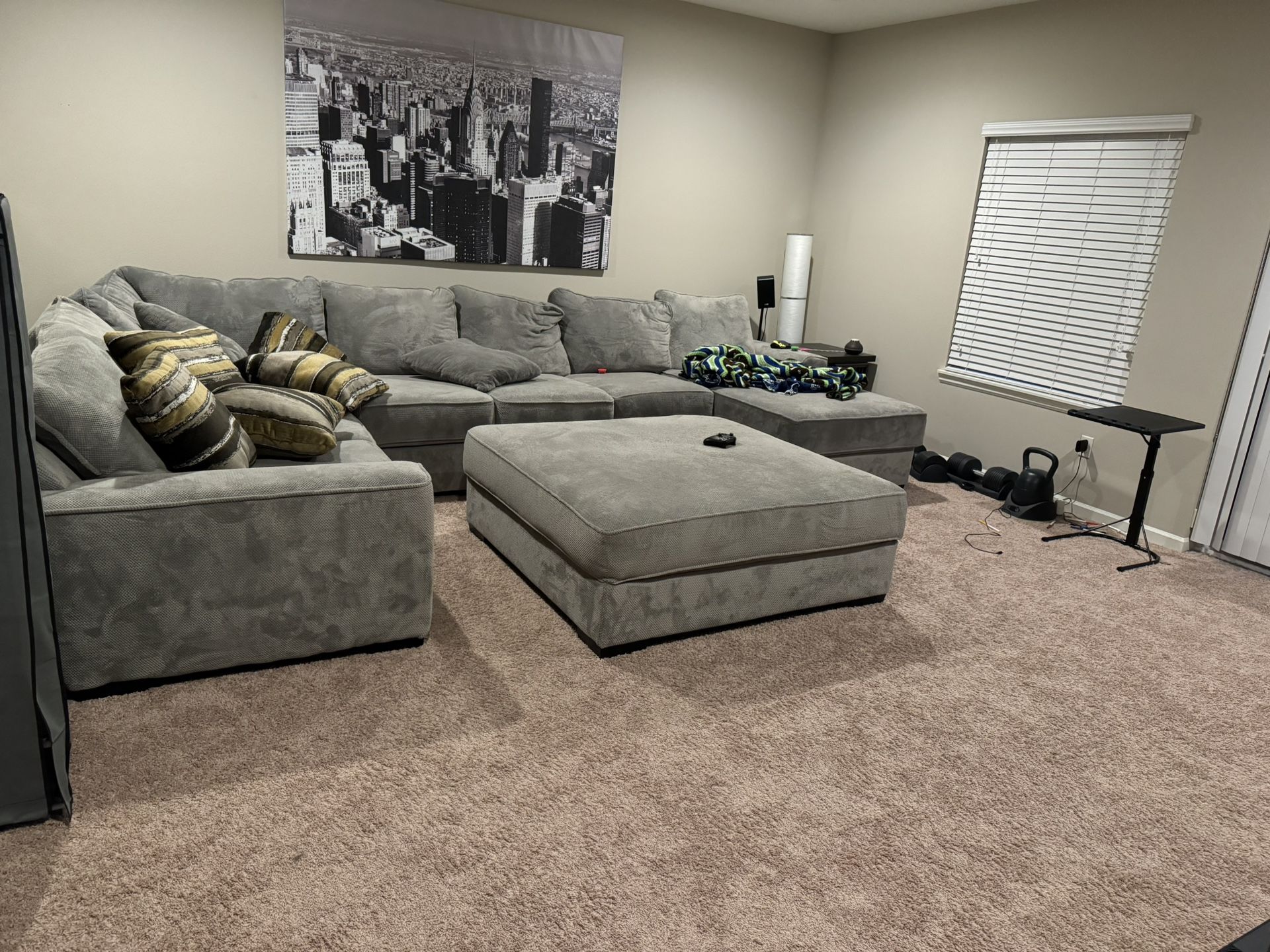 Grey Sectional Couch