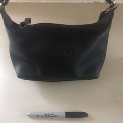 Black coach purse