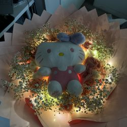 32 rose hello kitty bouquet