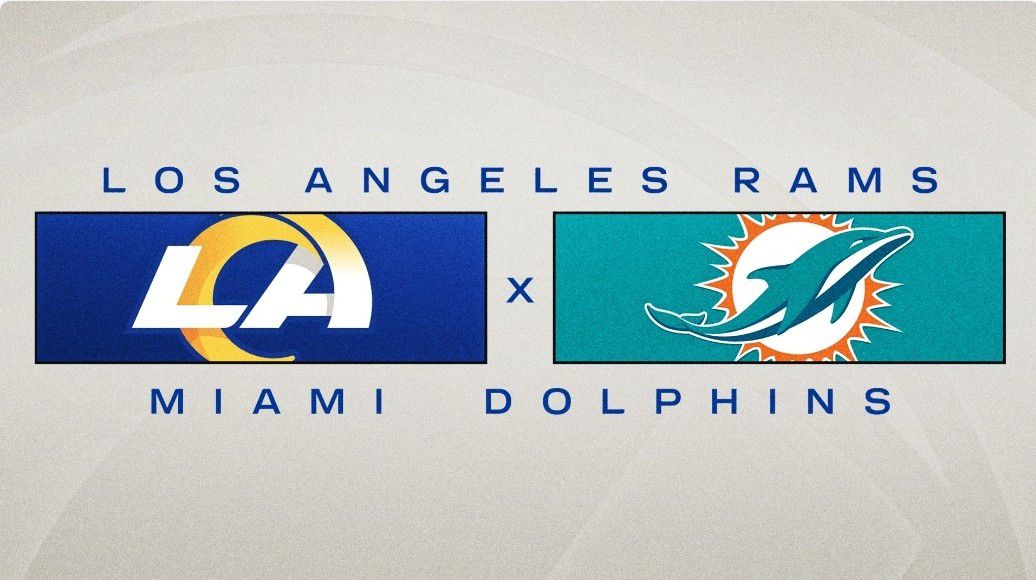 Rams vs. Dolphins @ Sofi Stadium 🏟 