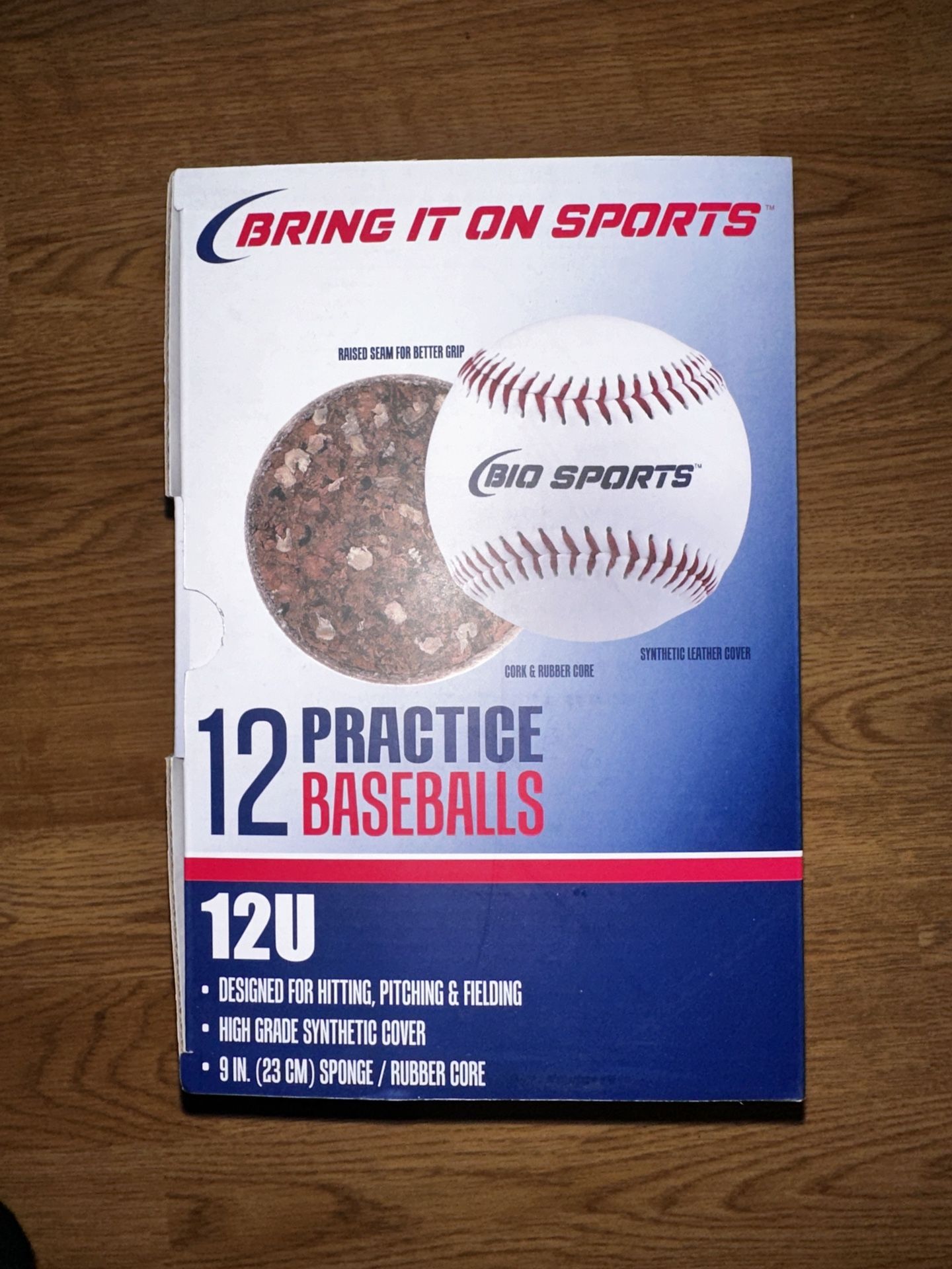 U12 Practice Baseballs 12 Count New In Box