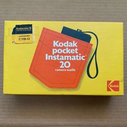 1970s Kodak Pocket Instamatic 20 Camera 