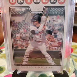 Baltimore Orioles Brian Roberts Error 08 Topps Baseball Card 