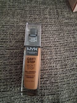 NYX Can't Stop Won't Stop Foundation – Mahogany