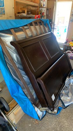 Queen Bed Frame with Box