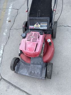 Troy Bilt Push Mower Working Condition Tested Before Buy It. 150$ Cash