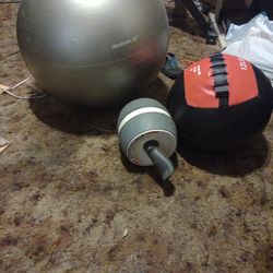 Exercise Balls & Roller  For Abs. 