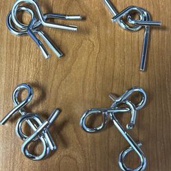 Metal Puzzle Game Set Educational Toy Game(4 sets)