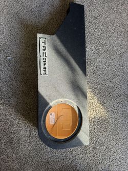 12" Single Sealed Sub Box, Fits 2024 Toyota Tacoma Double-Cab