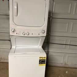 Electric GE washer/ dryer unit. Firm on price.