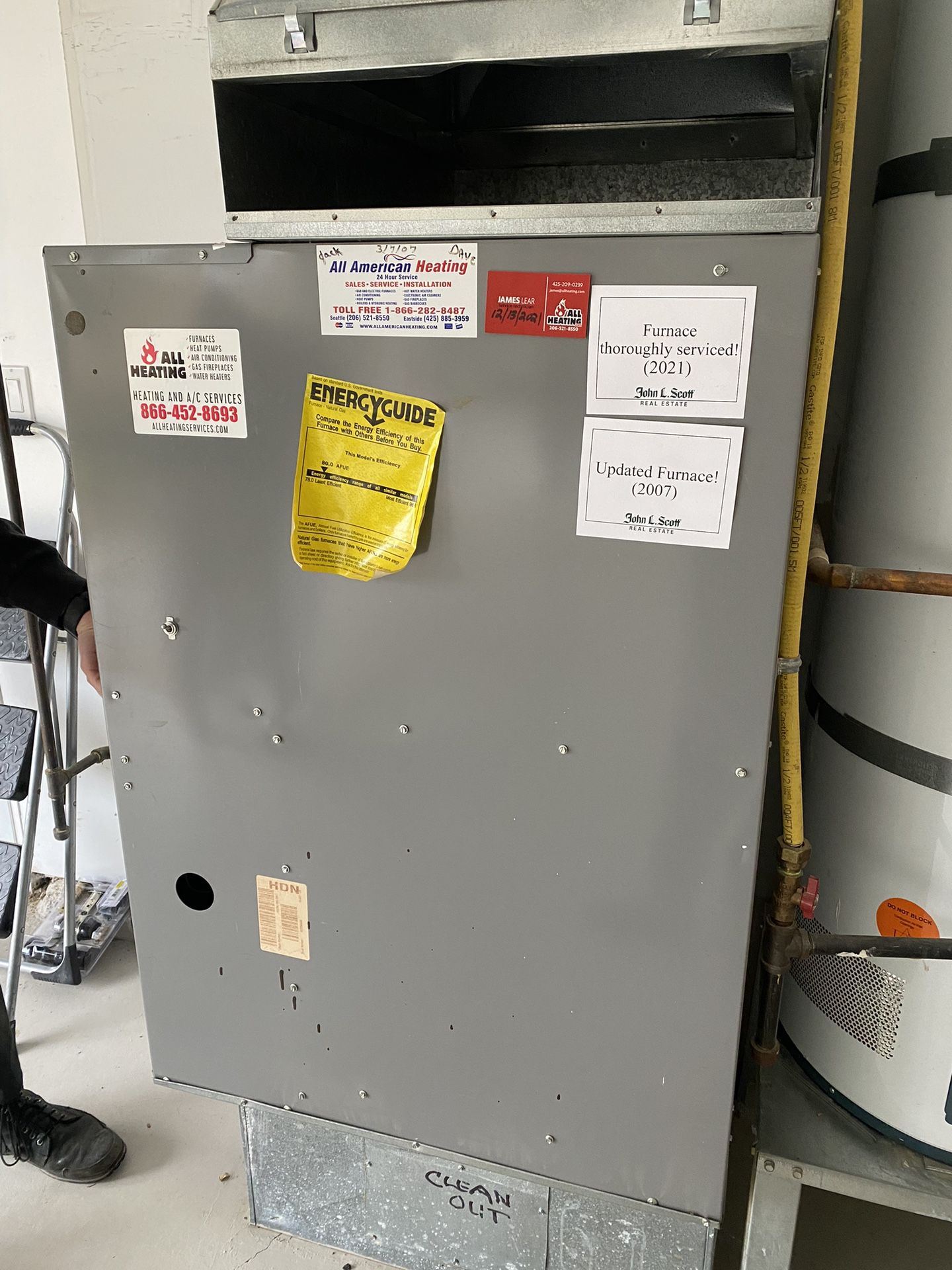Gas Furnace by Heil for Sale in Bellevue, WA - OfferUp