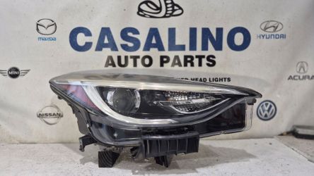2017-2019 INFINITY QX30 HALOGEN WITH LED HEADLIGHT RIGHT PASSENGER SIDE OEM