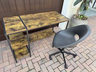 Desk And Chair
