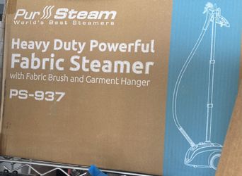 Heavy Duty Powerful Fabric Steamer with Fabric Brush and Garment Hanger PS-937