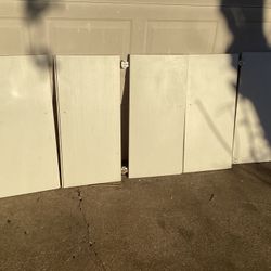 6 Pieces Cabinet Doors Dimensions are: 15-1/2” X 32-1/2”