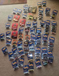 Hot wheels and matchbox car collection
