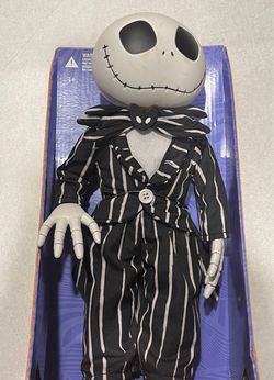 Animaltronic Jack Skellington Standing Halloween Decor 13.4” Nightmare B4 Xmas