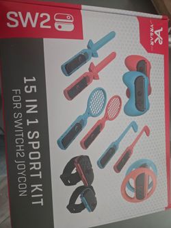 Nintendo switch 2    15 in 1 sport kit