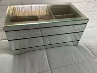 Large MIRROR JEWELRY BOX