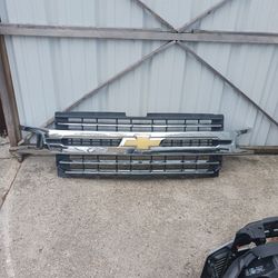 2019-2022 Chevy Silverado 1500 LTZ Chrome Grill OEM