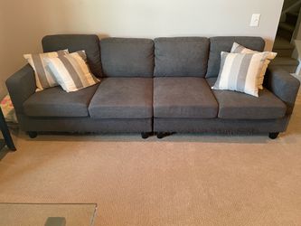 Sofa and Pillows
