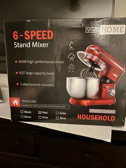 VivoHome 6 Speed Stand Alone Mixer