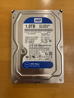 Western Digital Blue 1TB 7200 rpm