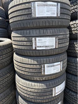 275/45/20 royal black tires installed and balanced