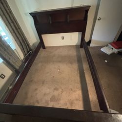 Real Wood Queen Size Bed Frame 