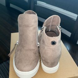 Kids Designer Shoes Bundle – Michael Kors Boots + Steve Madden Wedges (Size 3)