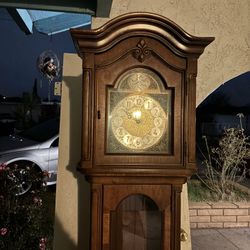 Tempus Fugit Antique Furniture  Clock For Sale 