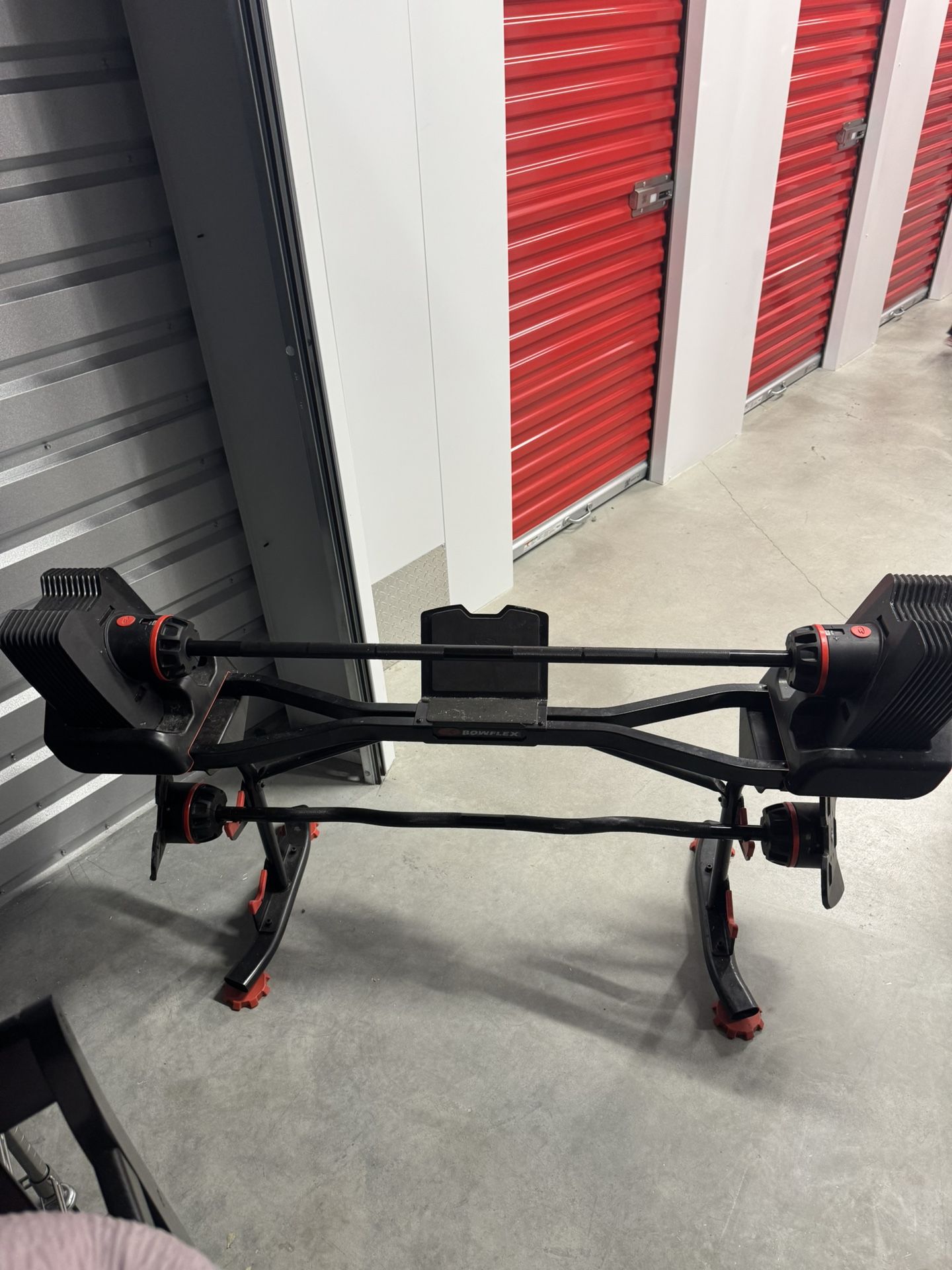 BowFlex SelectTech 2080 Adjustable Barbell with Curl Bar