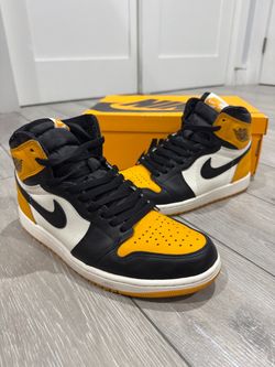 Nike Air Jordan 1 yellow size 10