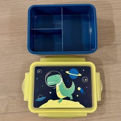 Kids Bento Lunch Box with Dividers - Leakproof
