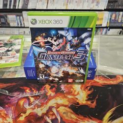 Dynasty Warriors: Gundam 3 (Microsoft Xbox 360, 2011) Complete With Manual