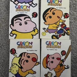 Crayon Shinchan Manga 1-4 english