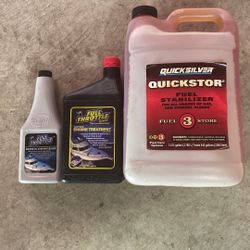 Boat Stuff —Fuel Stabilizer—4 Cycle Engine Treatment—Marine Oil System Cleaner
