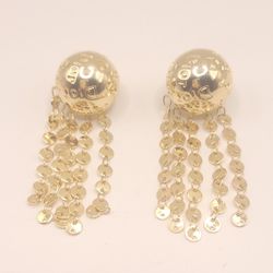 Yellow Gold Plated Earrings