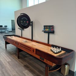 Berner Billards "The Pro" Premium Shuffleboard Table