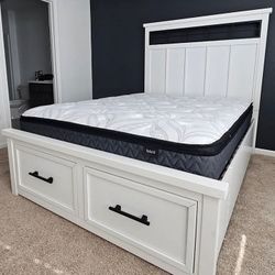 $39 Down Finance Bedroom Set Queen Bed King Bed Mattress Sectional Sofa Sleeper Dining Table 