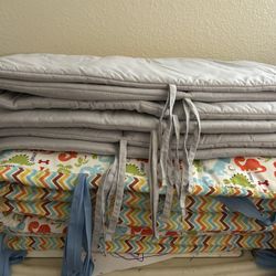 2 Sets Of Crib Siding