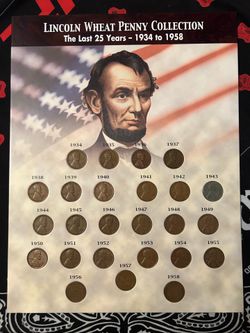 Wheat penny collection