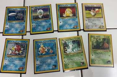 Gym challenge pokemon starter deck cards