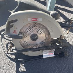 Crastman Skill Saw 7 1/4